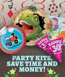 Party Packs - A Great Choice of Party Packs - Lots of Designs